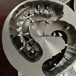 Фрезерный станок A5 Pro 2,8 кВт (Zi, воск, pmma, emax, Ti-premill, CoCr, Ti)