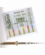 Maillefer ProTaper Univ. Hand use F4/31мм 6 шт. - ручной файл с прогрессирующей конусностью (черный).