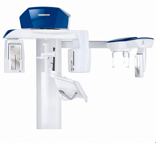 Castellini X-Radius Trio Plus, FOV 16 × 18 см, с цефалостатом