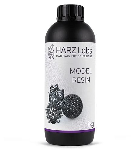 Фотополимер HARZ Labs Model Black, черный (1 кг)