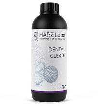 Фотополимер HARZ Labs Dental Clear, прозрачный (1 кг)
