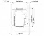 Vatech Smart Plus, анатомический FOV 12 × 9 см