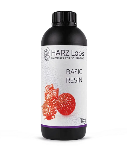 Фотополимер HARZ Labs Basic Resin, красный (1 кг)