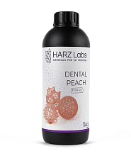 Фотополимер HARZ Labs Dental Peach Form2, персиковый (1 кг)
