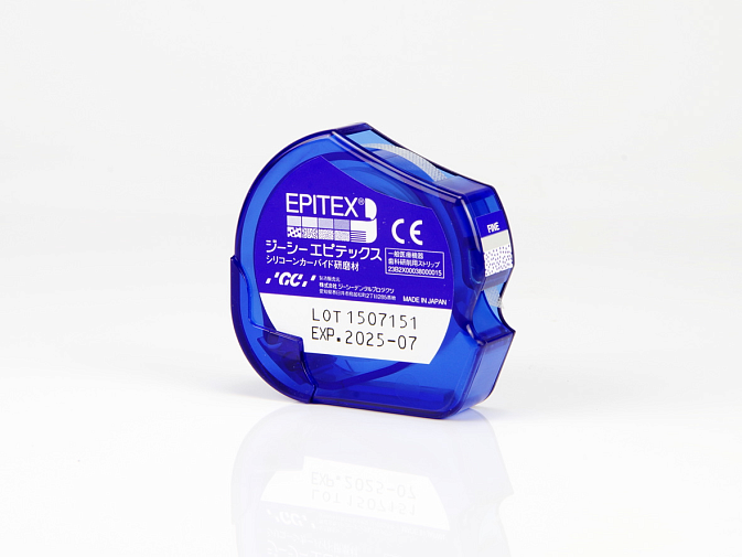 GC Epitex refil Fine- полимерные штрипсы для финирования и полирования, мелкозернистые, картридж с лентой 10 м, цвет серый