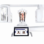 Castellini X-Radius Trio Plus, FOV 16 × 18 см, с цефалостатом