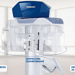 Castellini X-Radius Trio Plus, FOV 16 × 18 см, с цефалостатом