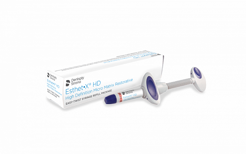 Dentsply Esthet-X-HD OC1, шприц 3 г - улучшенный микроматричный композит