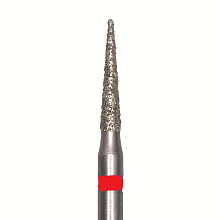 Jota Бор алмазный SL858F.FG.014, красный, 25 шт. Форма: конус с заостренным концом.
