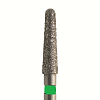 Jota Бор алмазный SL852G.FG.014, зеленый, 25 шт. Форма: конус с закругленным концом.