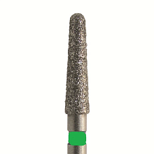 Jota Бор алмазный SL852G.FG.014, зеленый, 25 шт. Форма: конус с закругленным концом.
