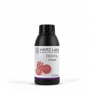 Фотополимер HARZLabs Dental Pink, розовый (0,5 кг)