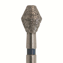 Jota Бор алмазный SL811.FG.032, синий, 25 шт. Форма: ромб с плоским концом.