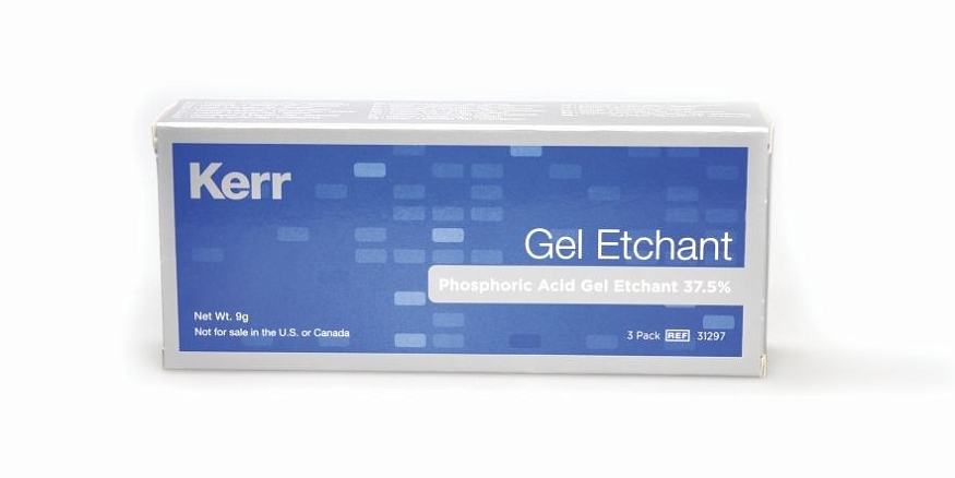 Kerr Гель стоматологический протравливающий Gel Etchant, 3 шприца по 3 г