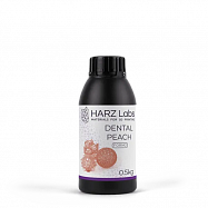 Фотополимер HARZLabs Dental Peach Form2, персиковый (500 мл)