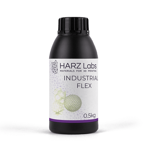 Фотополимер HARZ Labs Industrial Flex, натуральный (0,5 кг)