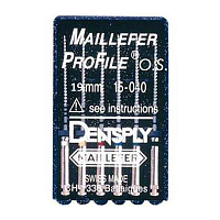 Maillefer ProFile O.S. ass1-6 L19 мм - набор каналорасширителей машинных. из NiTi-сплава.