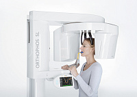 Dentsply Sirona Orthophos S 3D, FOV до 11 × 10 см, с цефалостатом